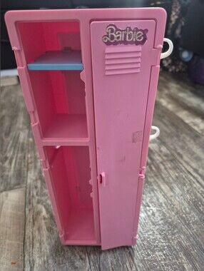 Vintage Barbie Workout Center Locker Playset Pink